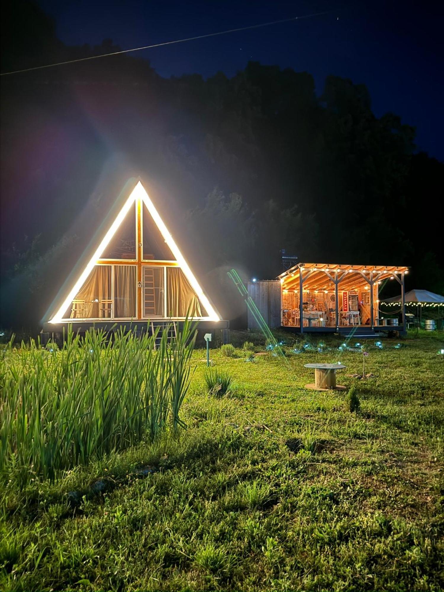 Cabane A-Frame Svinita Exterior foto