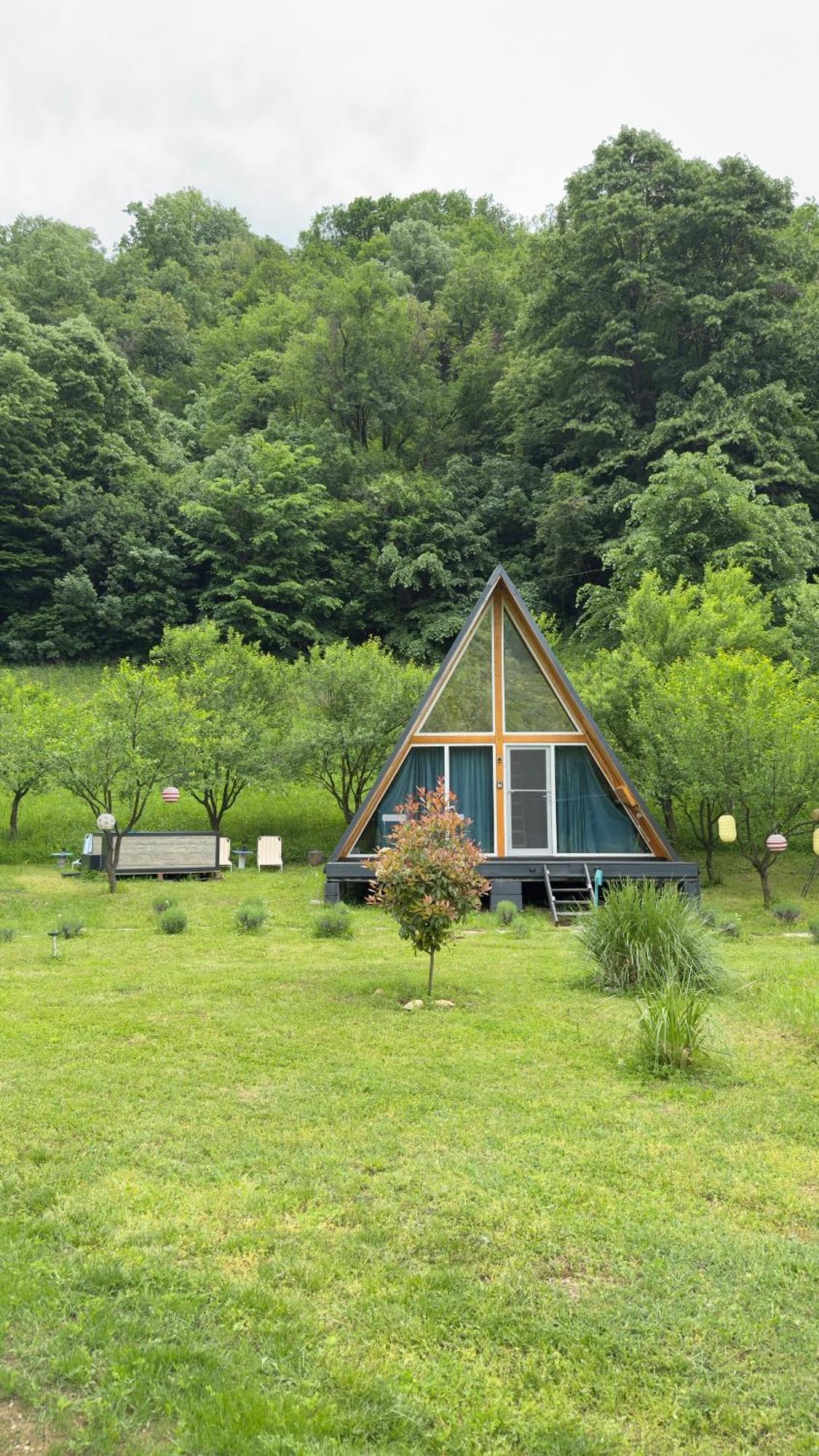 Cabane A-Frame Svinita Exterior foto